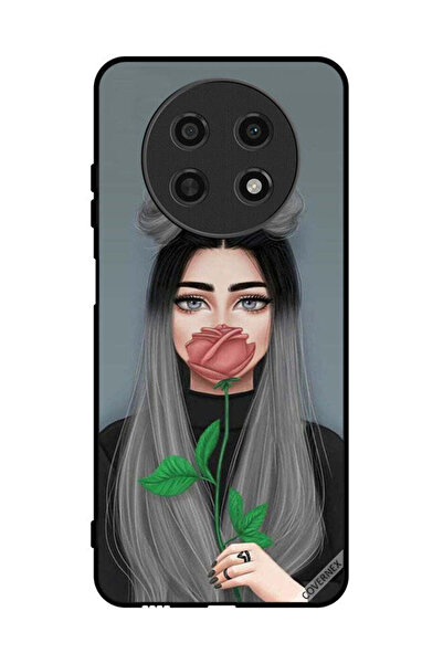 Covernex غطاء حماية لهاتف هواوي نوفا Y91 برسومات فتاة لطيفة