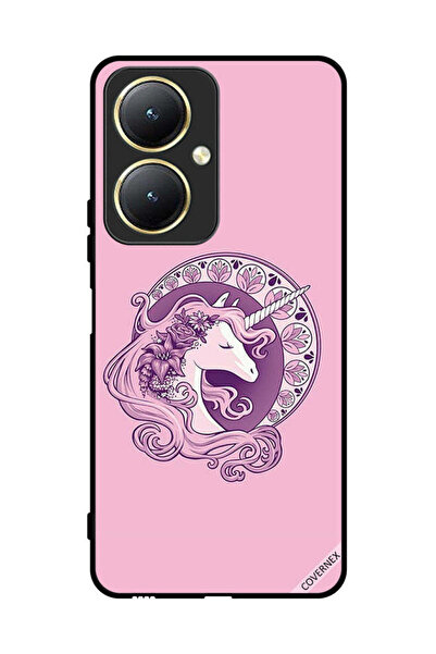 Covernex غطاء حماية لهاتف فيفو Y27 4G برسومات يونيكورن آرت