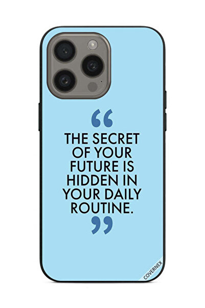Covernex غطاء حماية لهاتف Apple iPhone 15 Pro Max سر مستقبلك