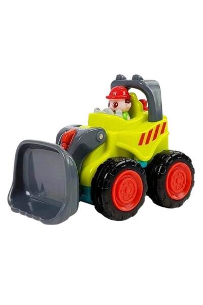 Hola Παιχνίδι μπουλντόζα, Hola Toys, Πλαστικό, 18+ μηνών, Πολύχρωμο