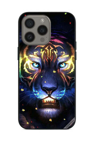 Covernex غطاء حماية لهاتف Apple iPhone 15 Pro Max - مشبك فني على شكل أسد