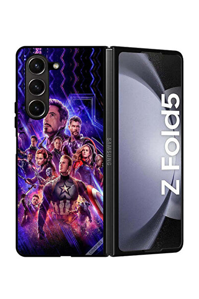 Covernex غطاء حماية لهاتف سامسونج جالاكسي زد فولد 5 - خلفيات أفينجرز إند جيم