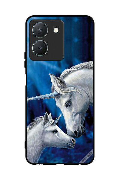 Covernex غطاء حماية لهاتف Vivo Y36 5G، محب يونيكورن، طفل يونيكورن