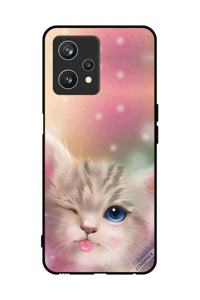 Covernex غطاء حماية لهاتف Realme 9 Pro بتصميم قطة لطيفة