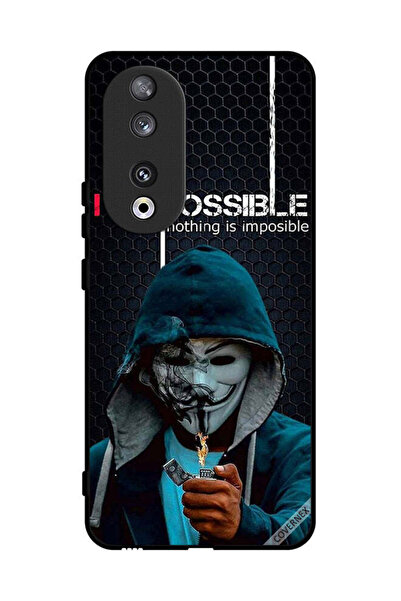 Covernex غطاء حماية لهاتف Honor 90 - خلفية شاشة "أنا ممكن، لا شيء مستحيل"