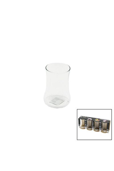 Mena Rise Şirinshop 4Pcs Glass Tea Cup 180ml 1108107