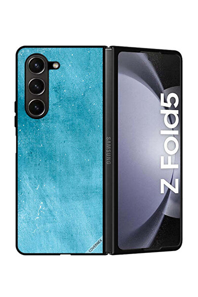 Covernex غطاء حماية لهاتف سامسونج جالاكسي زد فولد 5 بنمط لون البحر