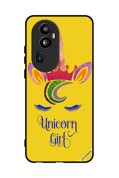 Covernex غطاء حماية لهاتف Oppo Reno 10 بتصميم فتاة يونيكورن صينية