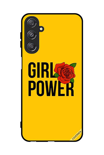 Covernex غطاء حماية لهاتف سامسونج جالاكسي M34 5G - لون أصفر باور جيرل