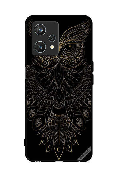 Covernex غطاء حماية لهاتف Realme 9 Pro بتصميم بومة زهرية عصرية