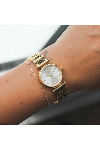 FERRO F43020B Women's Wrist Watch with Steel Band
