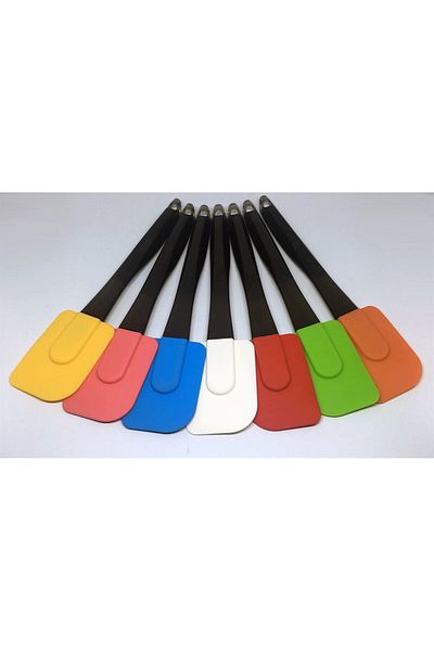 Mena Rise Şirinshop Atif Colorful Silicone Spatula Practical Cute Spatula Spoon 1108107