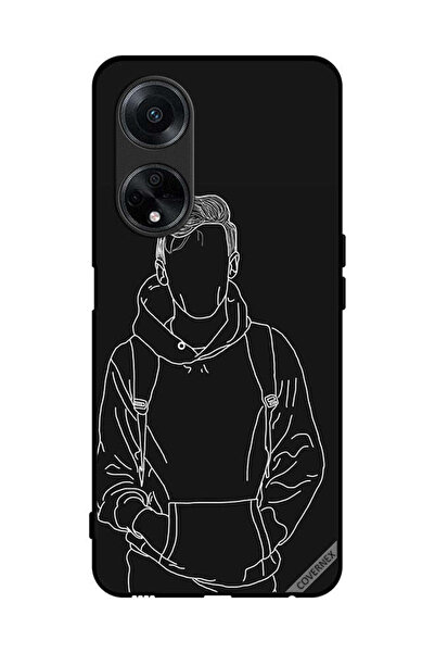 Covernex غطاء حماية لهاتف Oppo A1 5G رسم جاكيت بوي