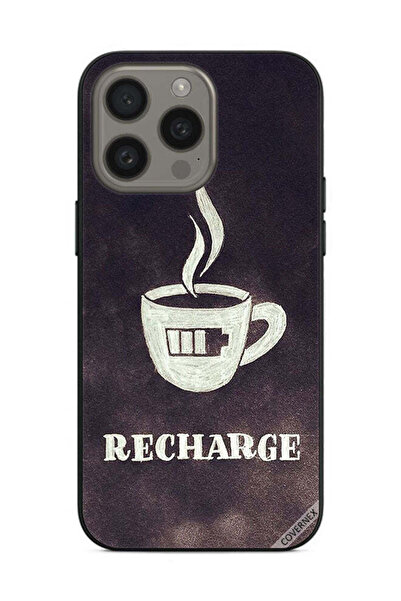 Covernex غطاء حماية لجهاز Apple iPhone 15 Pro Max Coffee Recharge