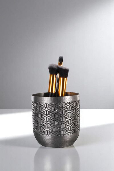 Evene Organizer μακιγιάζ Βούρτσα μακιγιάζ Organizer Organizer Ασημί Αντίκα Χρώμα Μοντέλο 77