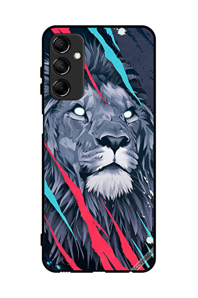 Covernex غطاء حماية لهاتف سامسونج جالاكسي M14 5G، رسم الأسد الملك