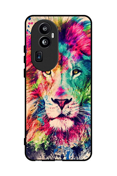 Covernex غطاء حماية لهاتف Oppo Reno 10 Pro Plus بتصميم رسمة الأسد