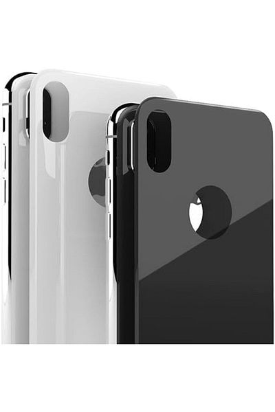 Mena Rise Diyar-ıFırsatShop زجاج حماية خلفي مقوى متوافق مع هاتف iPhone XR (أبيض) 1017157