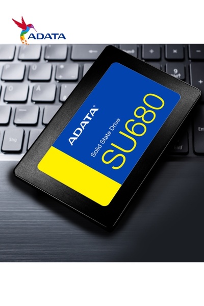 Adata محرك أقراص الحالة الصلبة الداخلي SSD الأسرع من نوعه SU680 لأجهزة الكمبيوتر المحمولة وأجهزة الكمبيوتر المكتبية وأجهزة PS5 وأجهزة Xbox