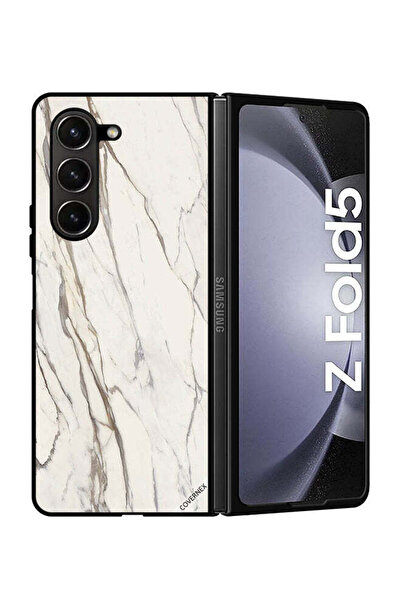 Covernex غطاء حماية لهاتف سامسونج جالاكسي زد فولد 5 بنمط تصميم رخامي