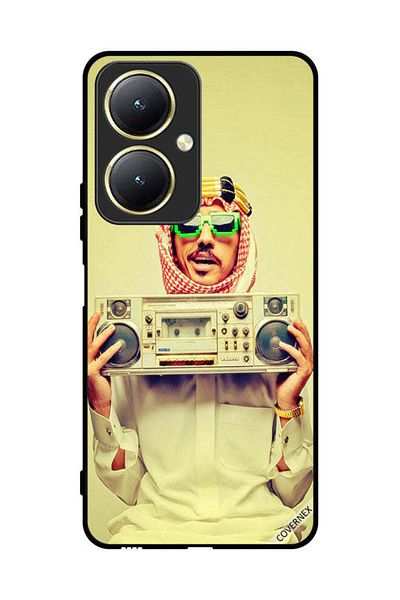 Covernex غطاء حماية لهاتف vivo Y27 4G يحمل جهاز موسيقى عتيق