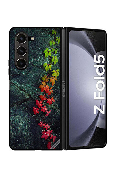 Covernex غطاء حماية لهاتف سامسونج جالاكسي زد فولد 5 بأوراق جميلة