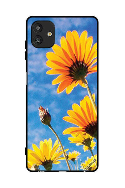 Covernex غطاء حماية لهاتف سامسونج جالاكسي M13 5G - زهور عباد الشمس