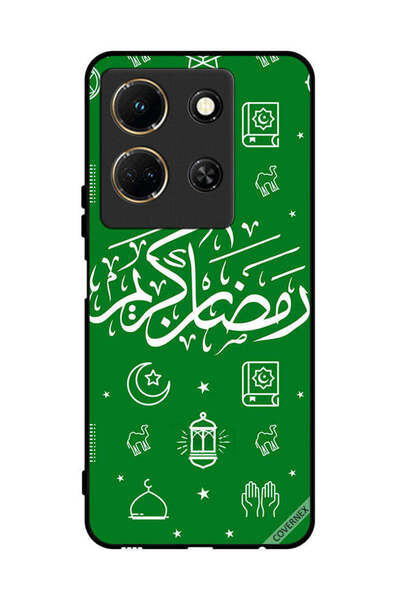 Covernex غطاء حماية لهاتف إنفينيكس نوت 30 - رمضان كريم - أخضر