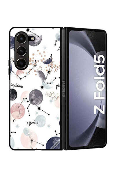 Covernex غطاء حماية لهاتف سامسونج جالاكسي زد فولد 5 - رسمة الكواكب الفنية
