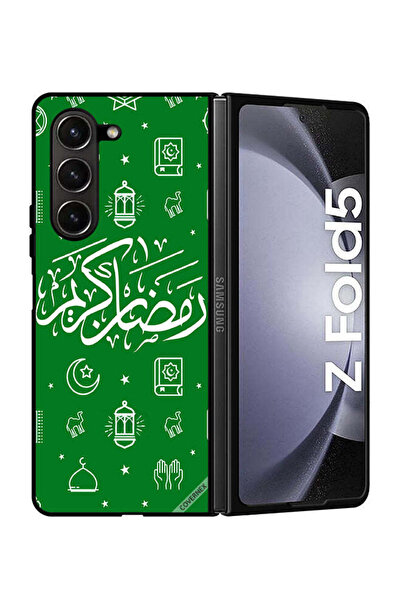 Covernex غطاء حماية لهاتف سامسونج جالاكسي زد فولد 5 - رمضان كريم - أخضر
