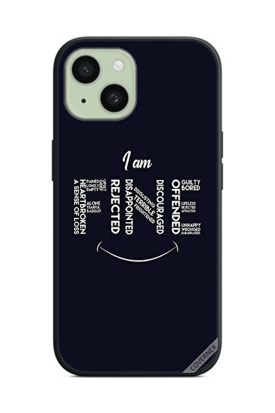 Covernex غطاء حماية لهاتف أبل آيفون 15 - خط عربي - أنا بخير