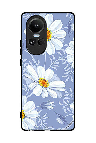 Covernex غطاء حماية لهاتف Oppo Reno10 - زهور متفتحة