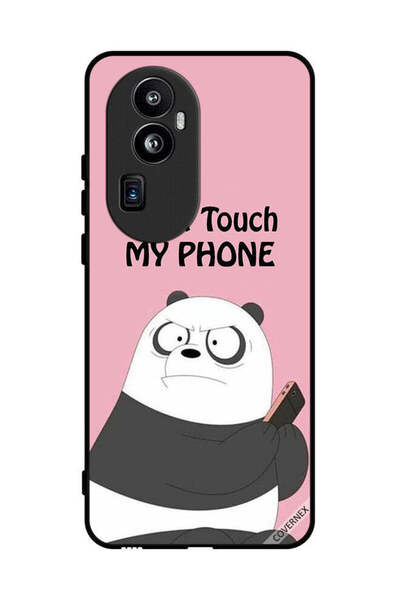 Covernex غطاء حماية لهاتف Oppo Reno 10 Pro Plus - لا تلمس هاتفي - باندا