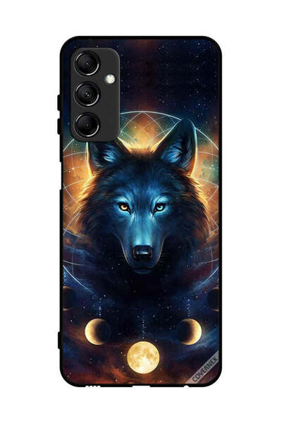 Covernex Protective Case Cover For Samsung Galaxy M14 5G Wolf In Space
