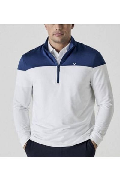 Callaway Sport Ls Logo Block Half Zipper Men's Sweatshirt