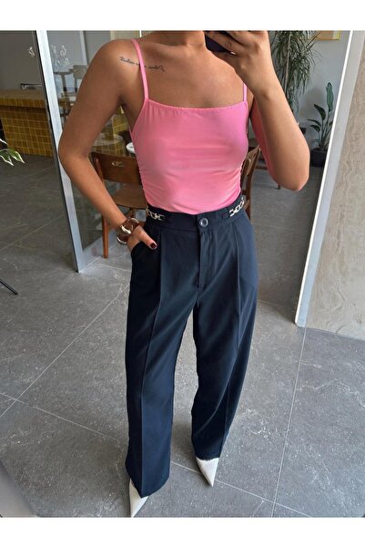 mydukkan.co Body cu șnur lateral roz