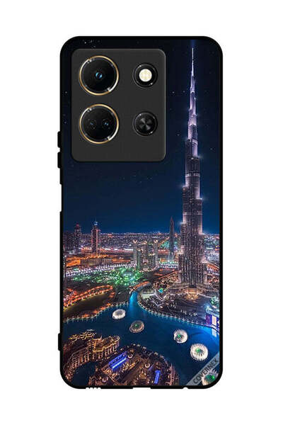 Covernex غطاء حماية لهاتف Infinix Note 30 منظر ليلي لوسط المدينة
