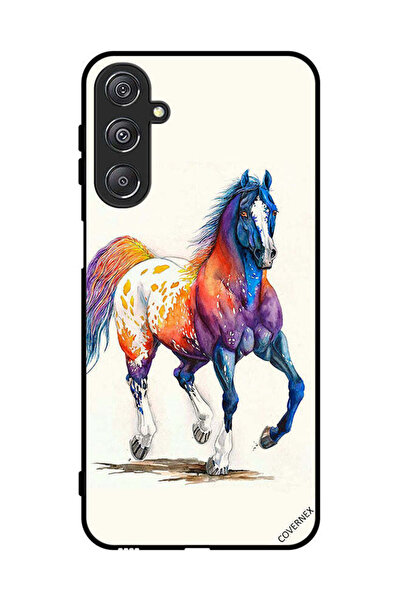 Covernex غطاء حماية لهاتف سامسونج جالاكسي M34 5G - رسمة حصان