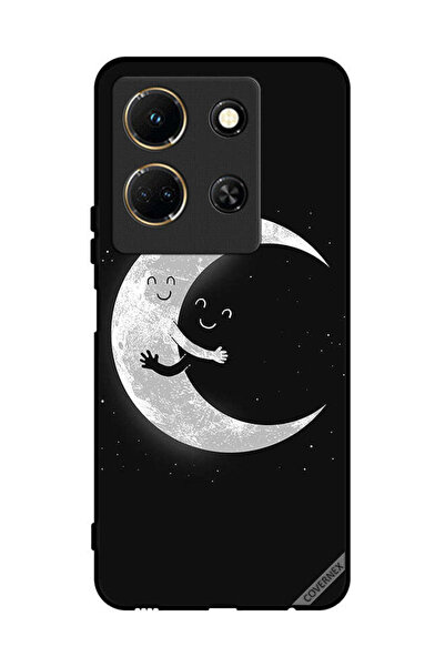 Covernex غطاء حماية لهاتف Infinix Note 30 عناق القمر والسماء المظلمة