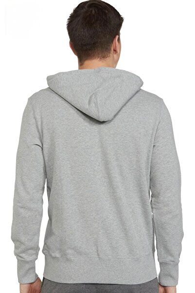 Nike Sportswear Classic Gri Erkek Kapüşonlu Sweatshirt