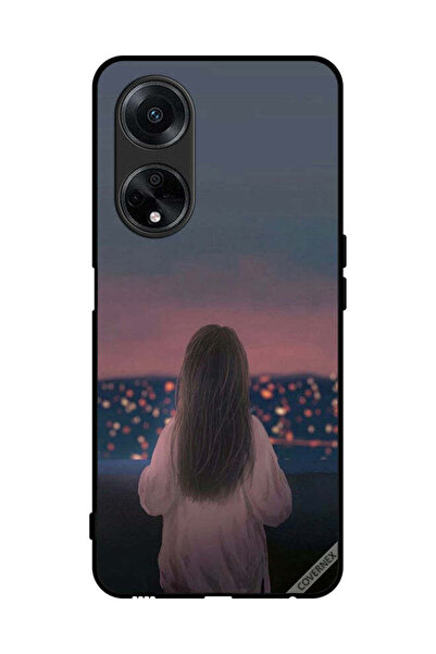 Covernex غطاء حماية لهاتف Oppo A98 5G - فتاة واقفة