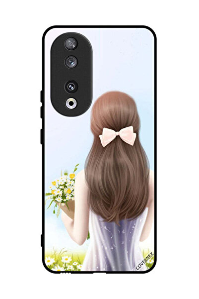 Covernex غطاء حماية لهاتف Honor 90 فتاة جميلة