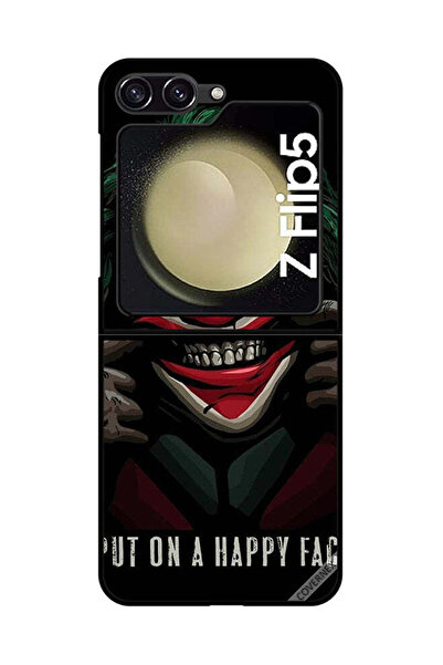 Covernex غطاء حماية لهاتف سامسونج جالاكسي زد فليب 5 بوجه سعيد