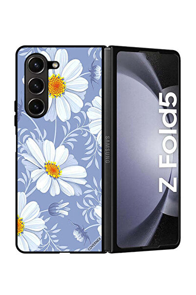 Covernex غطاء حماية لهاتف سامسونج جالاكسي زد فولد 5 - زهور متفتحة