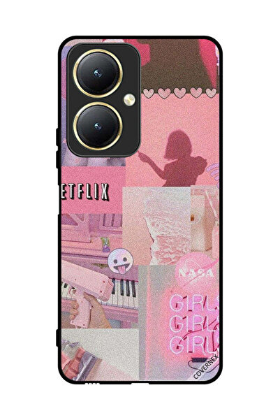 Covernex غطاء حماية لهاتف فيفو Y27 4G - مشبك فني للبنات