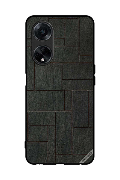 Covernex غطاء حماية لهاتف Oppo A98 5G بنمط جدار حجري