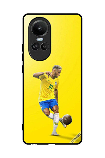 Covernex غطاء حماية لهاتف Oppo Reno10 Pro نيمار مع كرة قدم