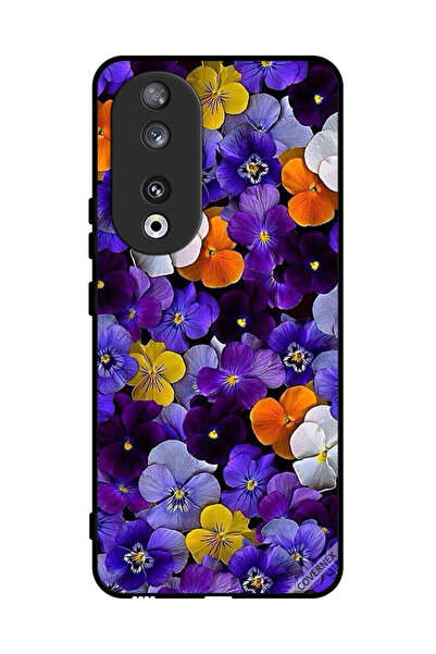 Covernex غطاء حماية لهاتف Honor 90 على شكل زهور صغيرة