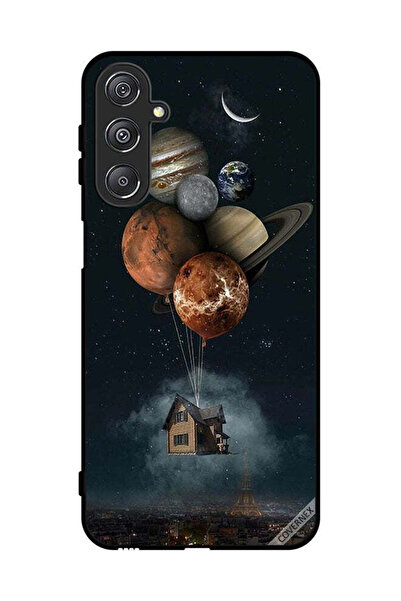 Covernex غطاء حماية لهاتف سامسونج جالاكسي M34 5G، بالونات الكواكب تأخذك إلى ا...