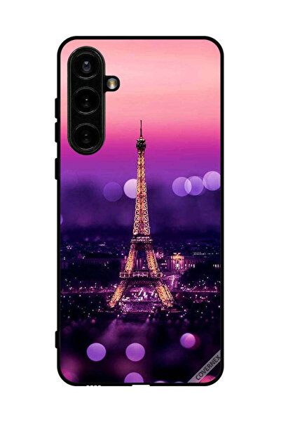 Covernex غطاء حماية لهاتف سامسونج جالاكسي S23 FE بنقشة فراشات على برج إيفل